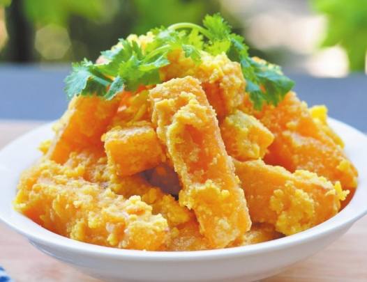 蒸南瓜料理